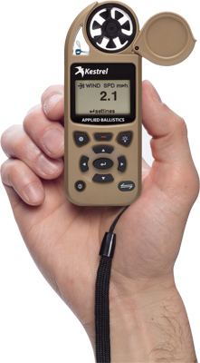 The new Kestrel 5700 Elite is available in black, olive, and tan.