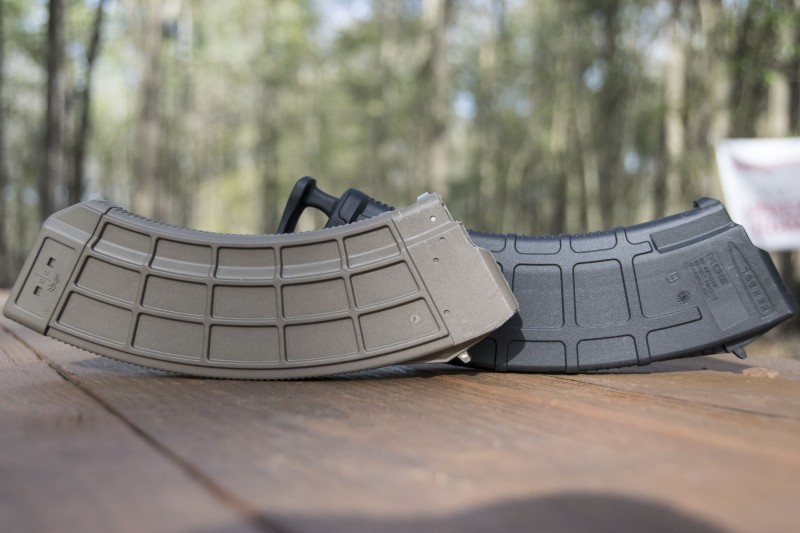 Built from the same high-impact polymer as its AR-15 versions, the newest iteration of AK PMAG is no longer built solely from polymer.