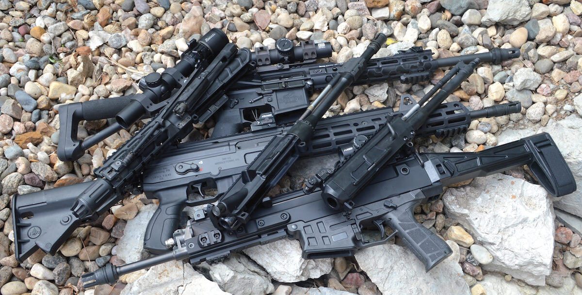 Rifle piston systems