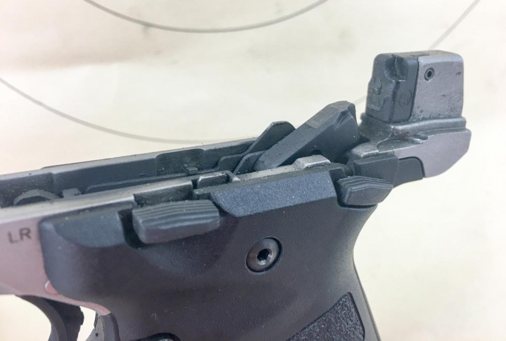 The SW22 Victory is a single-action, internal hammer-fired design.