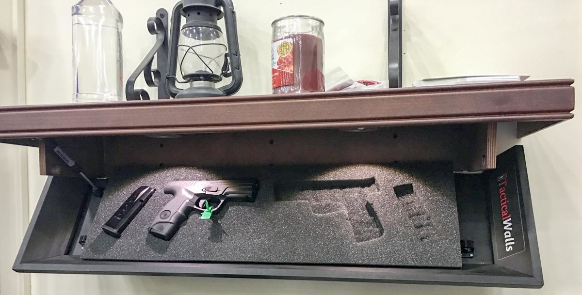 The Tactical Walls Concealment Shelf.