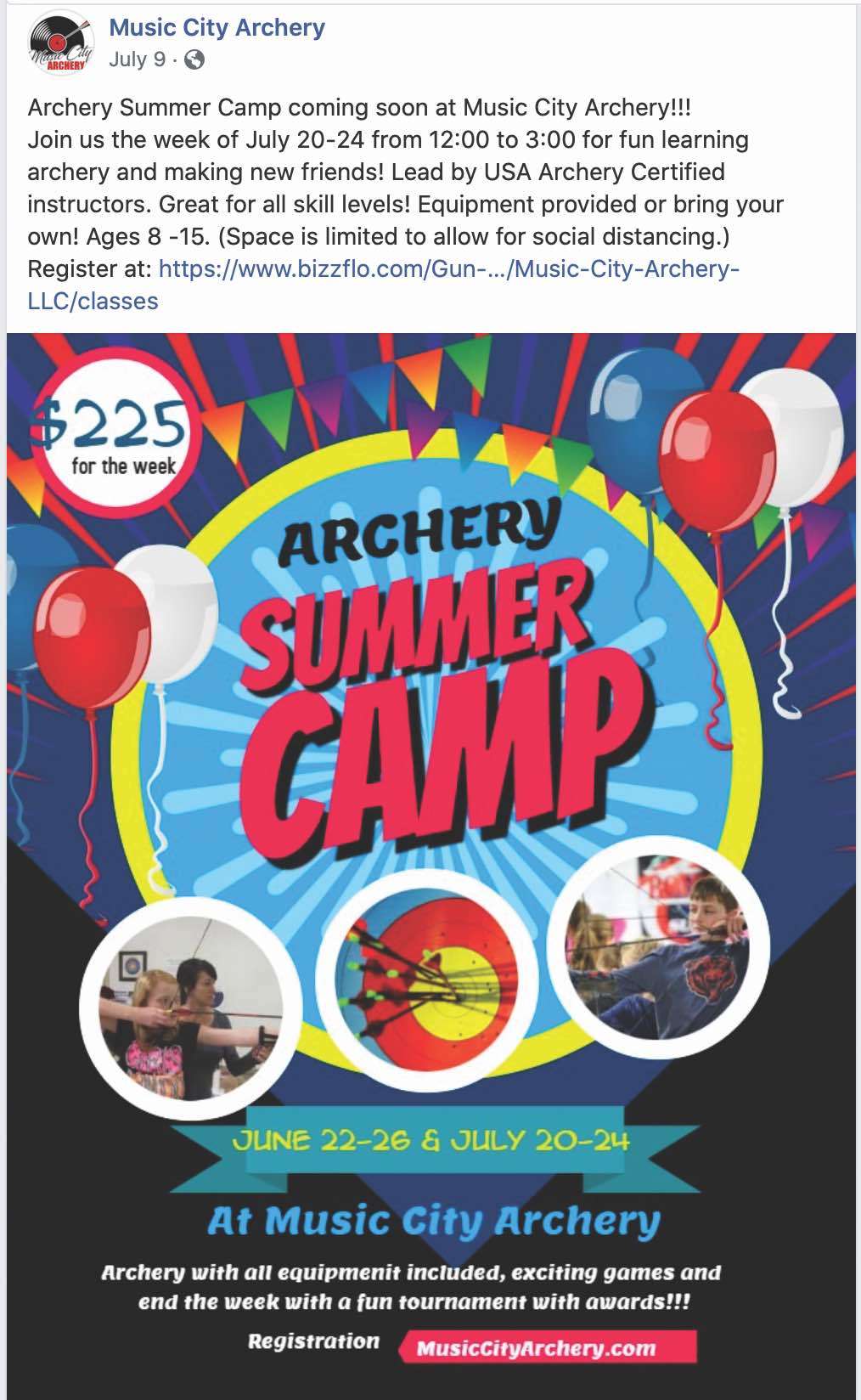 3 Advertise Music City Archery