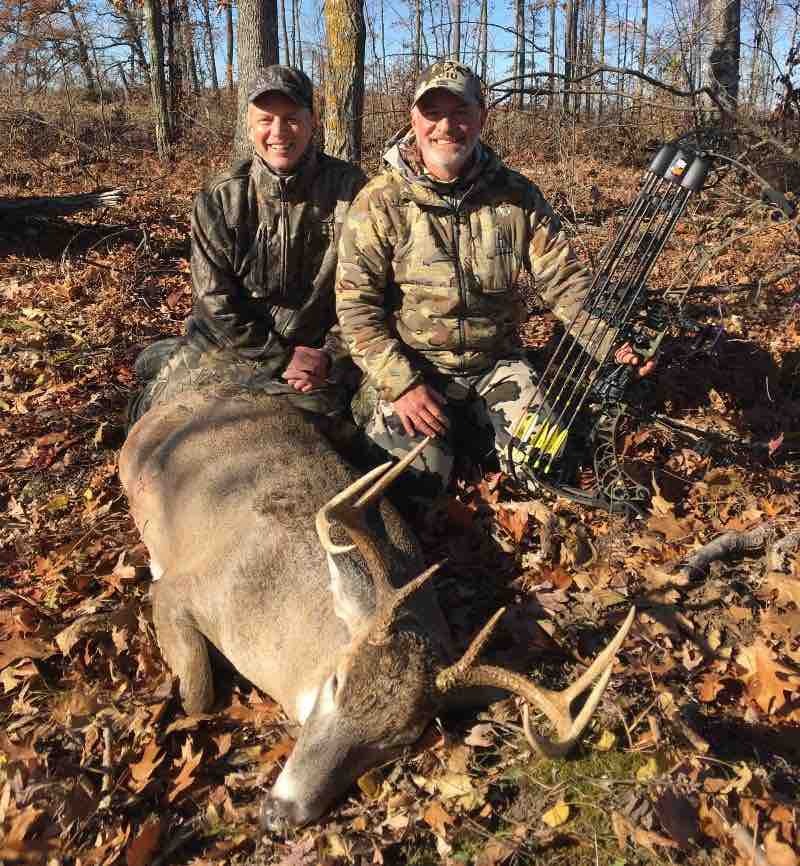Barn with WI buck