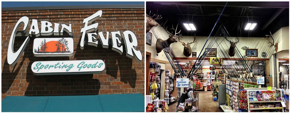 Collage Cabin Fever store