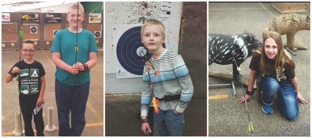 Collage Selfie pics archery range 1025x453