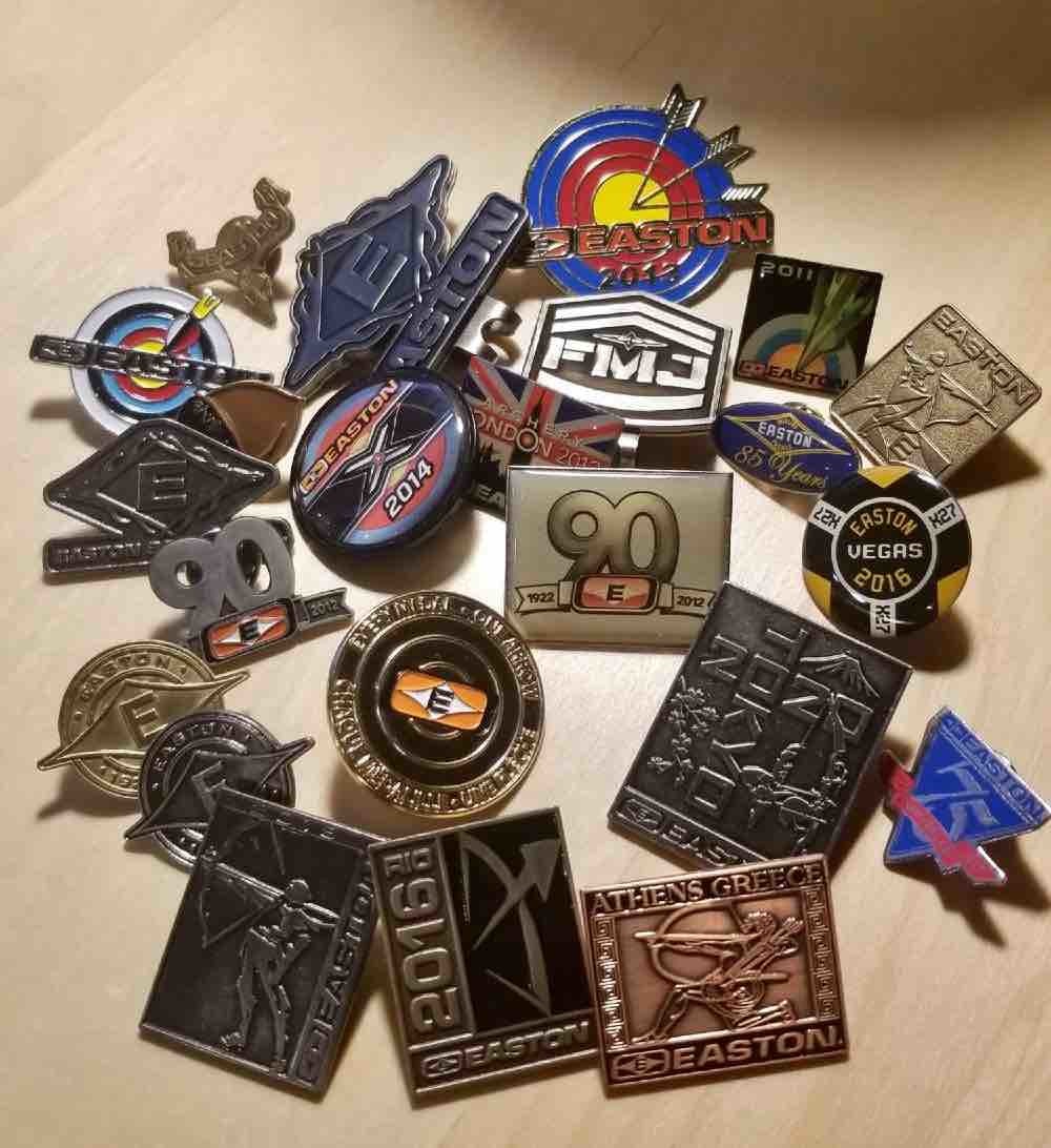 Easton quiver pins
