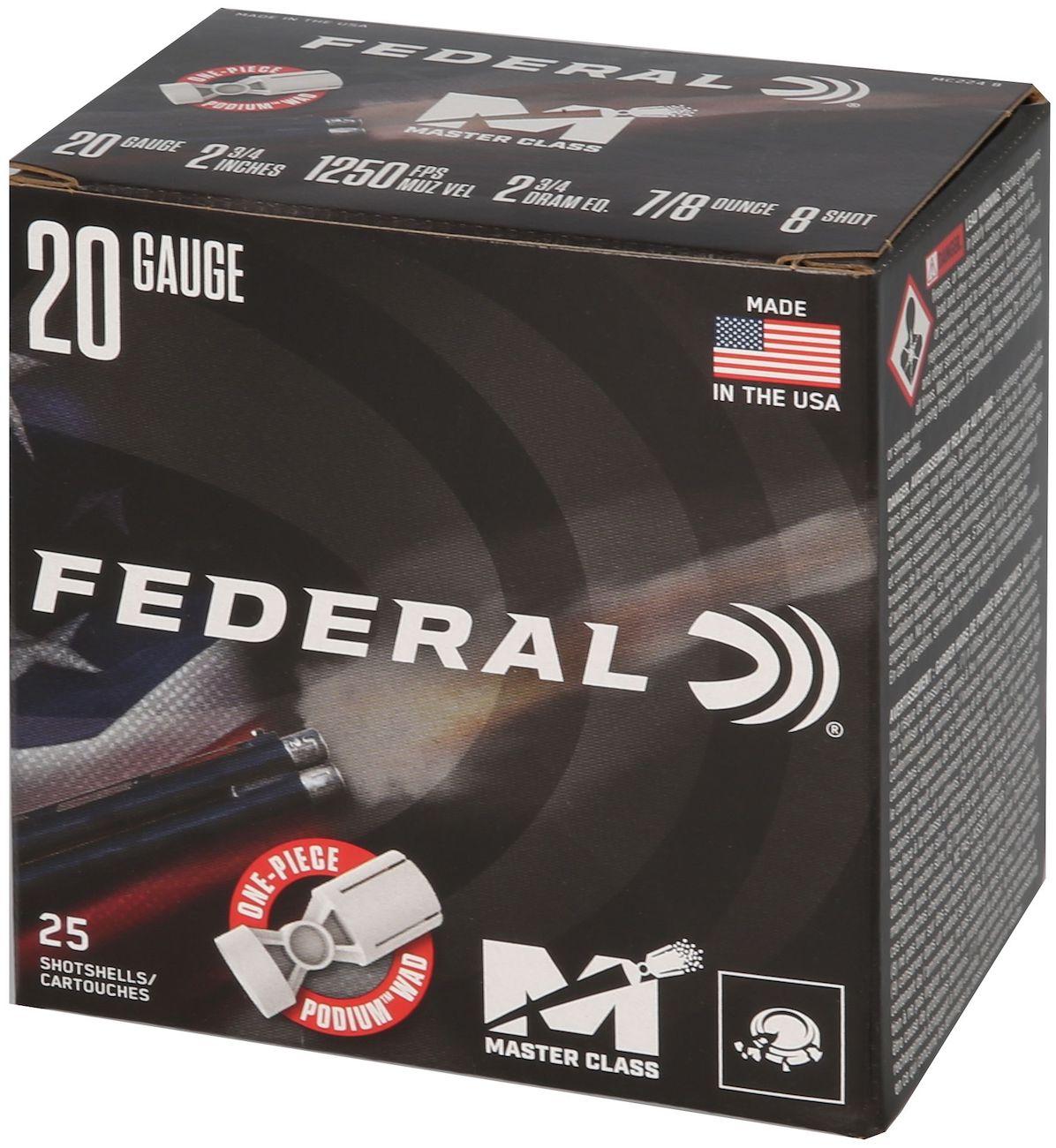 Federal 20 gauge Master Class