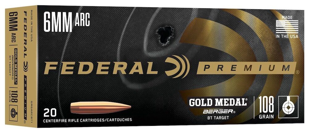 Federal 6mm ARCGM Berger BT Box lg