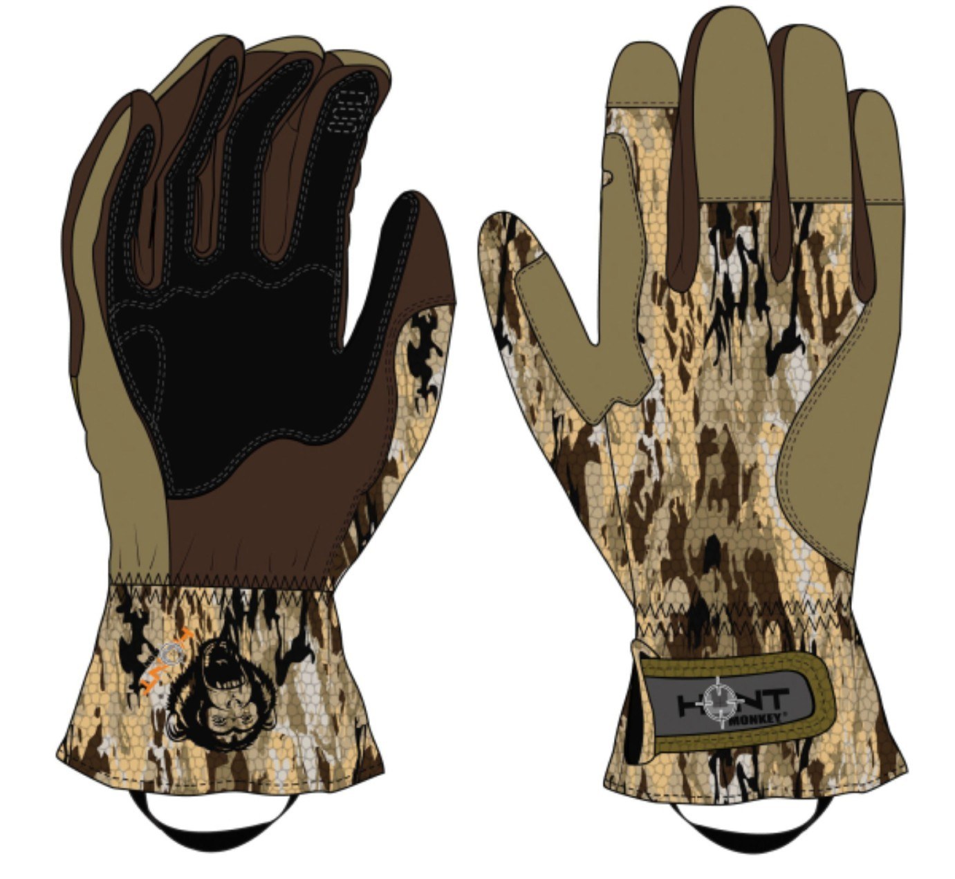 Hunt Monkey Gloves