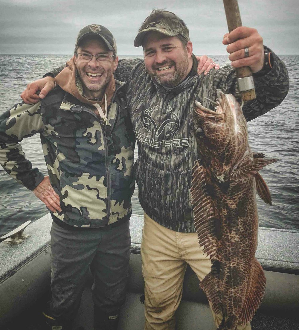 Jeff with fish Alaska