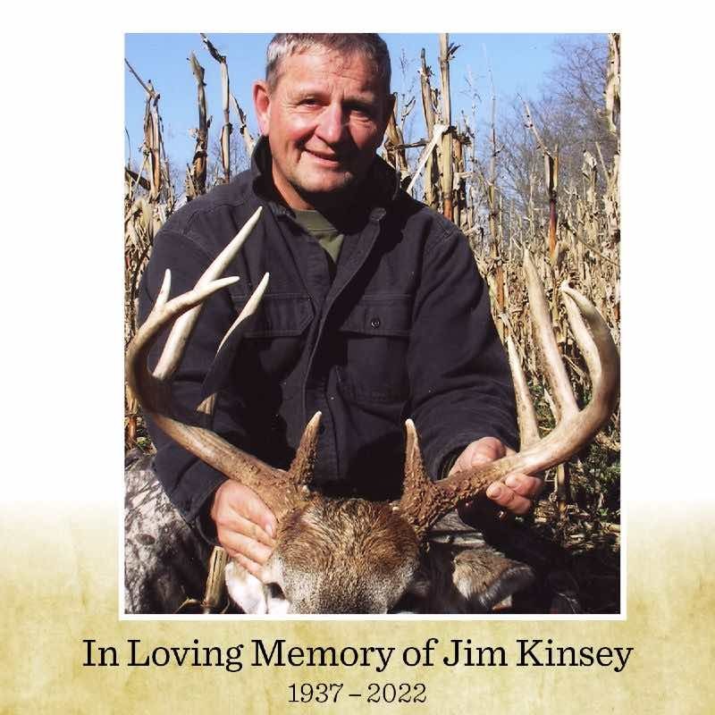 Jim Kinsey with buck