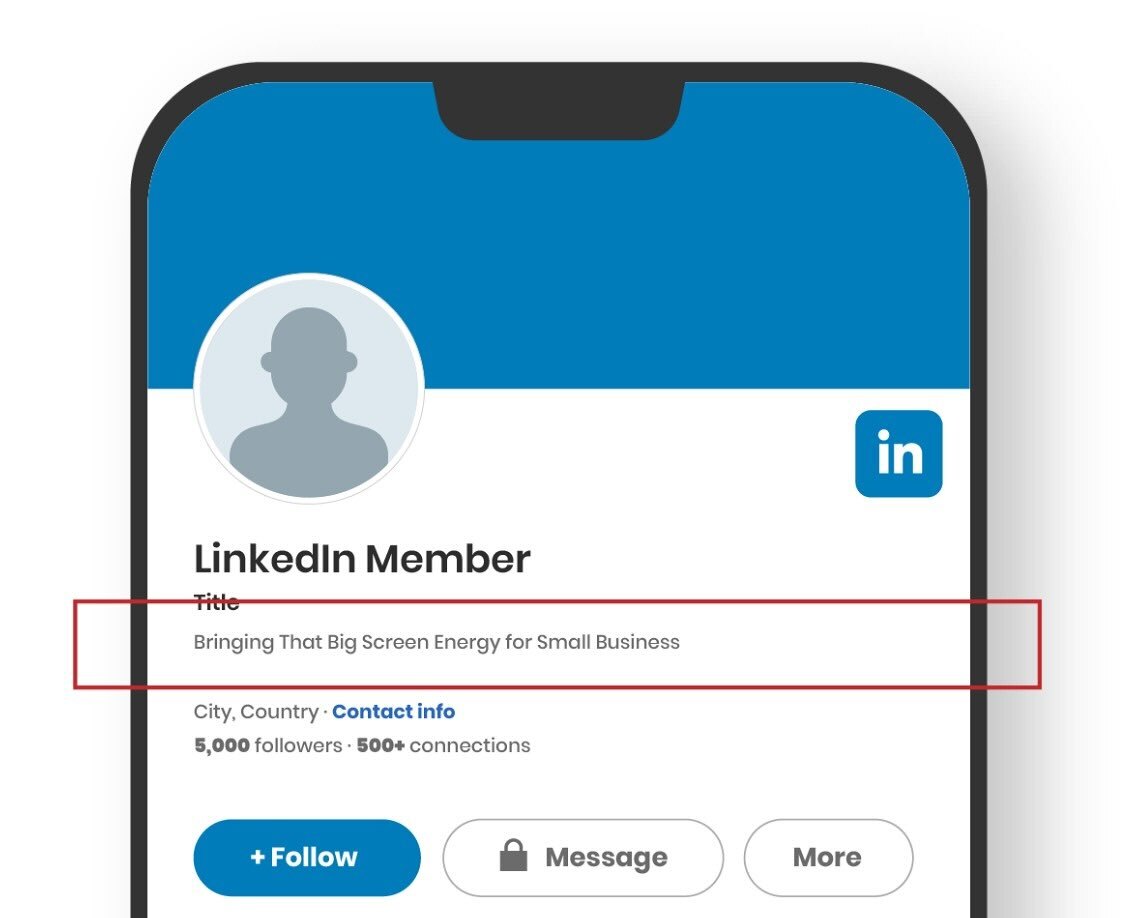 Linked In Bad example