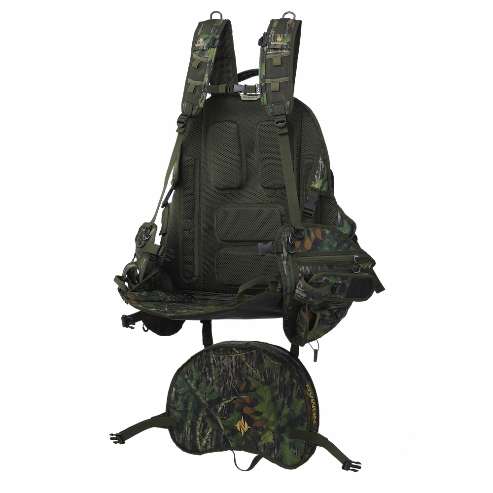 NOMAD Killin Time Turkey Vest Mossy Oak Shadow Leaf Front Right