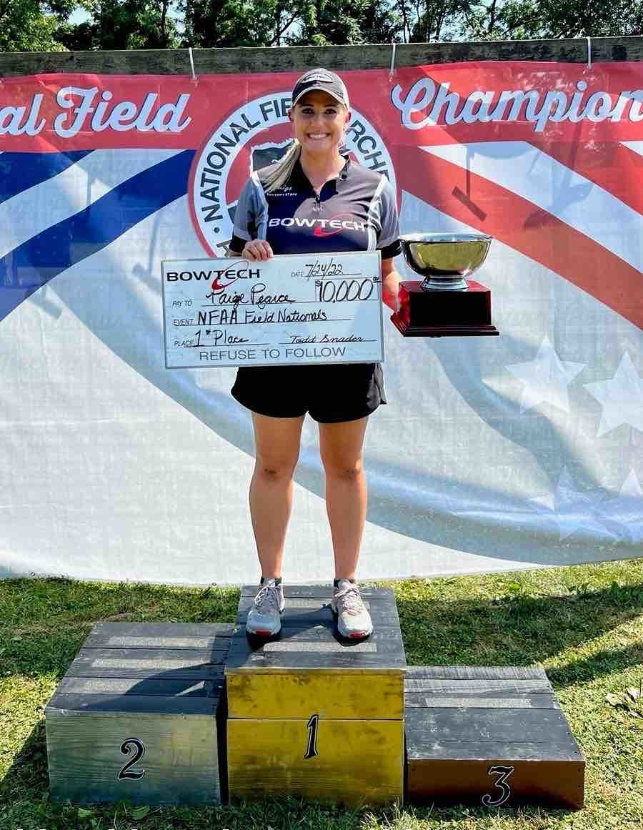 Paige Pearce wins gold