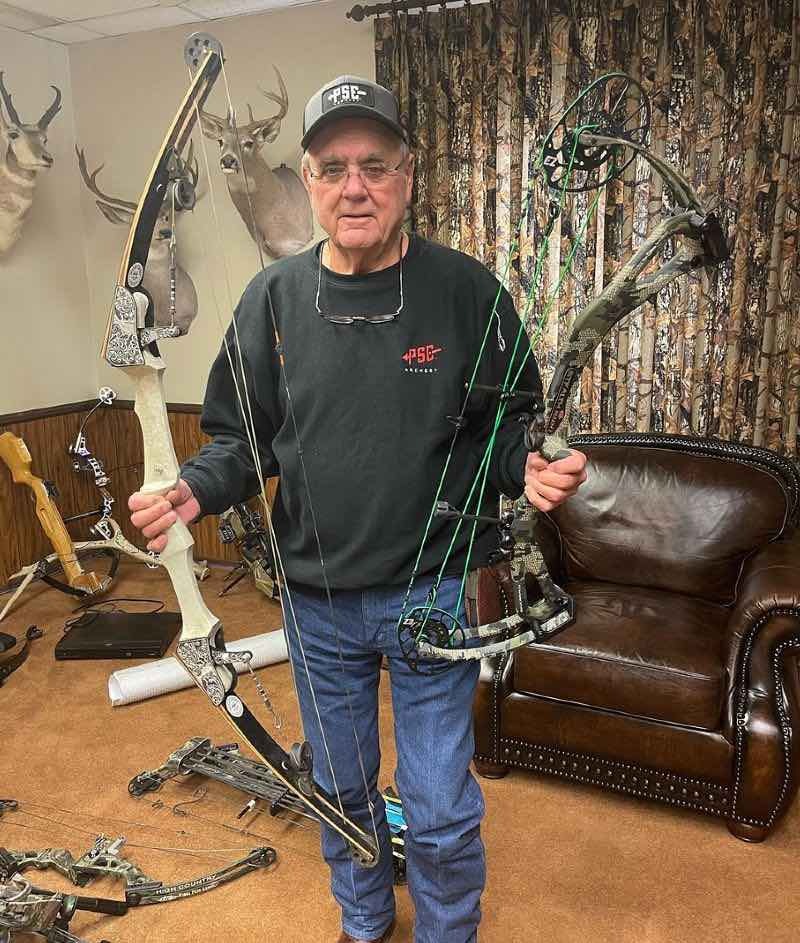 Pete Shepley old and new bows