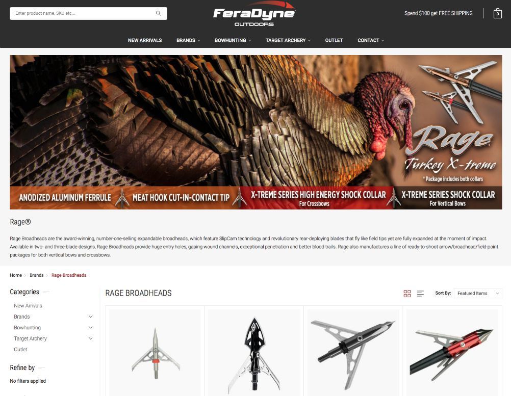 Rage broadheads page