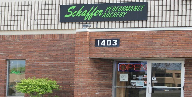 Schaffer Pro shop outside