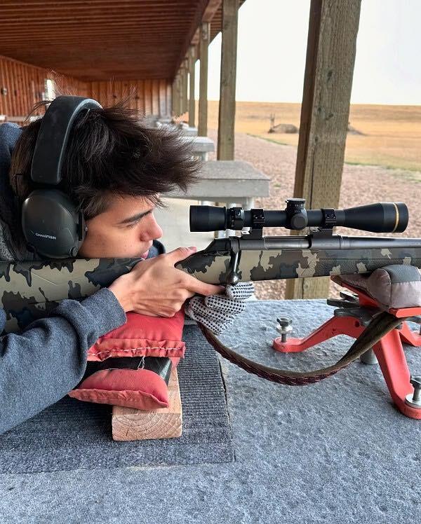 Kid target shooting Montana