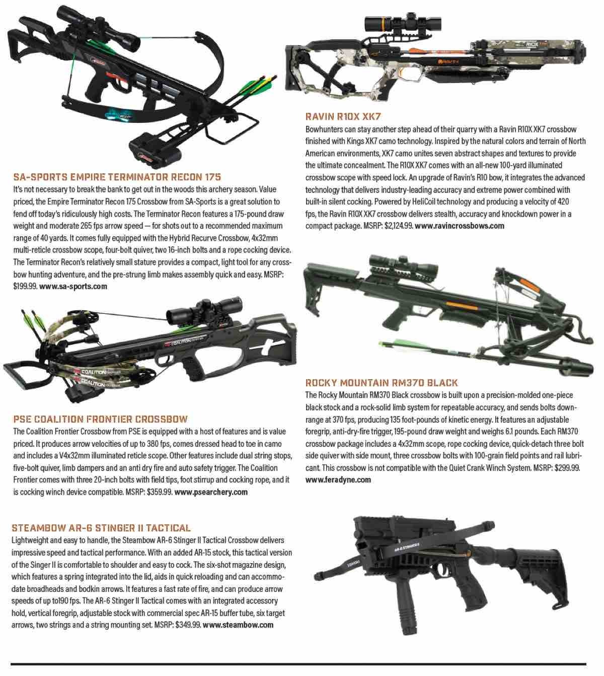 Page 66 crossbows