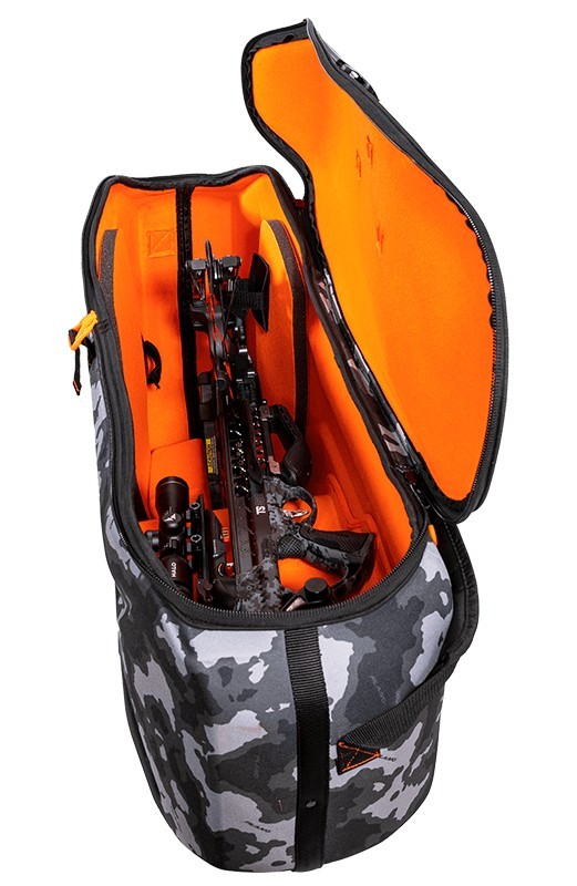 Pla9001 eva crossbow case open top down