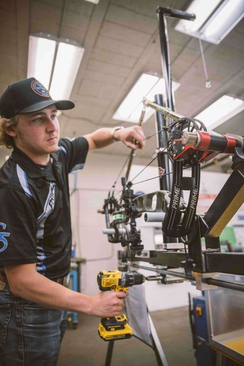 Resize Prime Archerys Casey Van Der Graaf assembling a bow 2 courtesy image