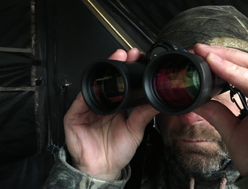 Web Bino ground blind