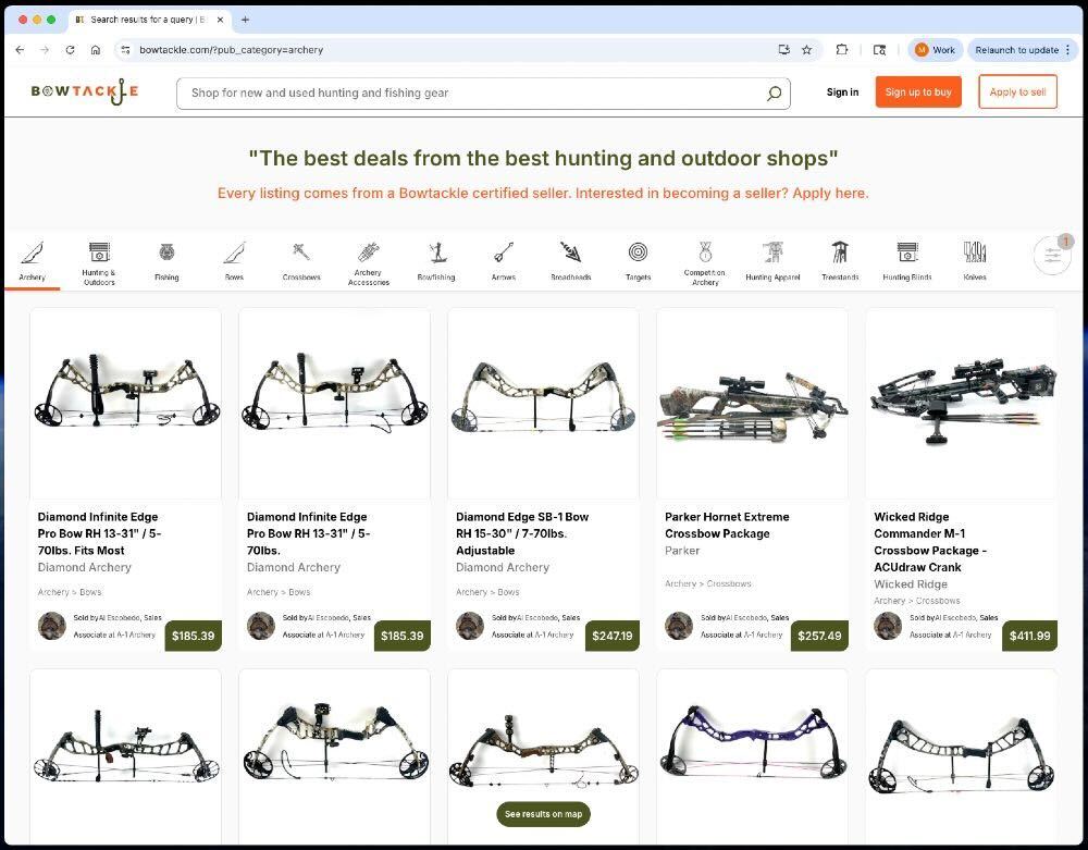Web Bow Tackle