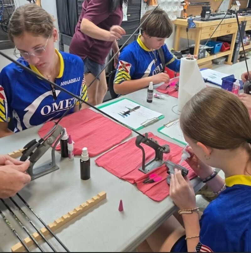 Web Credit Orlando Archery Academy Arrow Making Class