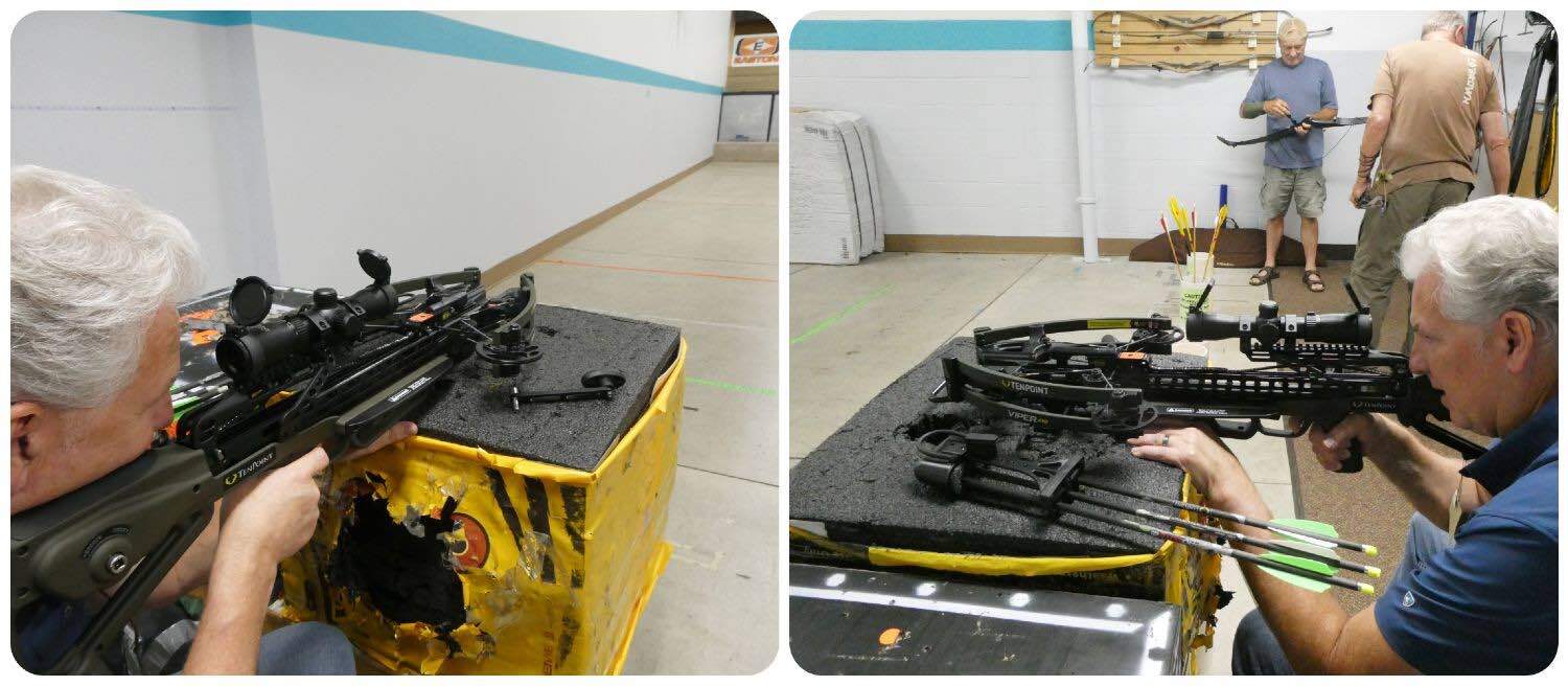 Web safety crossbow collage