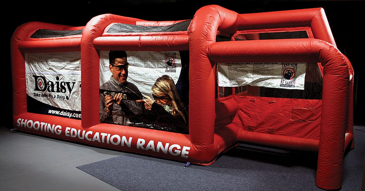 Daisy’s inflatable BB gun range heads on… | Shooting Sports Retailer