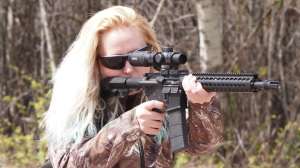 Bushmaster Minimalist The author found the Minimalist SD mounted naturally and comfortably to her shoulder and generated minimal recoil 190104 102840 f4159788da6a13a05c7755e7e3b29890