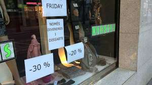 Black Friday sale signs storefront Photo by Kippelboy Wiki