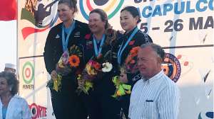 Kim Rhode claims 19th world cup gold medal Photo by USA Shooting
