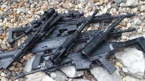 Rifle piston systems