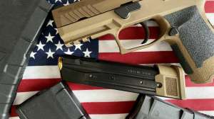 Sig Sauer M18 with magazines American flag photo by Clemons f4159788da6a13a05c7755e7e3b29890 200818 142505