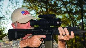 Sightmark Wraith night vision optic on AR rifle Photo by Guy Sagi f4159788da6a13a05c7755e7e3b29890