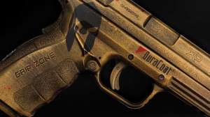 Spartan Battleworn Duracoat pistol f4159788da6a13a05c7755e7e3b29890