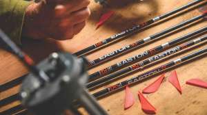 Fletching and arrow weight
