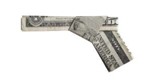 Gun money image