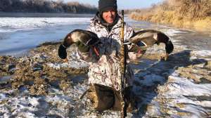 Jace Bauserman Browning A5 shotgun Gunnison River