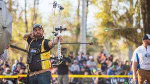 Mc Carthy shooting arrow