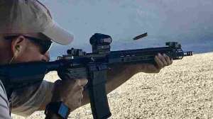 Range AR rifle shooting targets Photo Alan Clemons2
