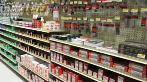 Retail Traffic ammo display photo Mike Faw