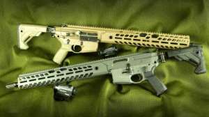 SIG MCX Virtus1 in concrete and FDE for Range Report