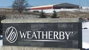 Weatherby sign Wyoming