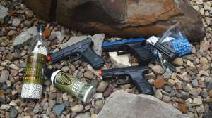 Airsoft and paint marker