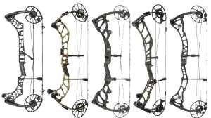 Bows on white five
