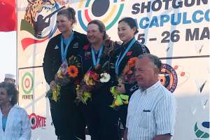 Kim Rhode claims 19th world cup gold medal Photo by USA Shooting
