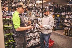 Selling trail cams in store