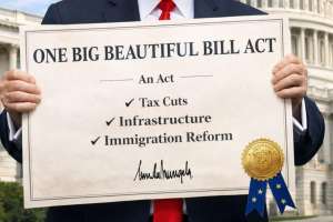 Resize Trump with oversized bill at Capitol